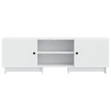 TV Cabinet White 150 x 31 x 50 cm Engineered Wood 893995