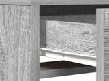 Dressing Table Grey 50 x 41 x 140 cm Engineered Wood 865159