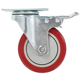 12 pcs Swivel Casters 100 mm 278092