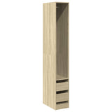 Wardrobe Sonoma Oak 30x50x200 cm Engineered Wood 3307740