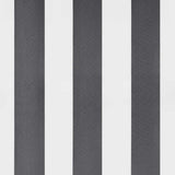 Retractable Awning Anthracite and White 3.5x2.5 m Fabric&Aluminium 3216139