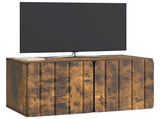 Wall-Mounted TV Cabinet Smoked Oak 59.5 x 31 x 30 cm 898370