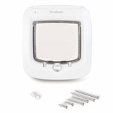 ZNTS PetSafe Microchip Cat Flap White PPA19-16145 422155