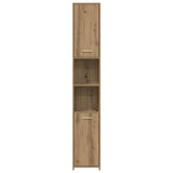 ZNTS 3 Piece Bathroom Furniture Set Artisan Oak Engineered Wood 3328562