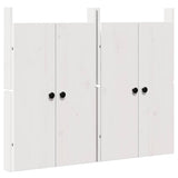 Kitchen Door MEPPEL 2 pcs White 50 x 9 x 82 cm Solid Pine wood 868172