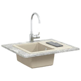 Sink Beige 560 x 460 mm 80% Quartz and 20% Resin 42028414