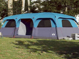 Family Tent Cabin 10-Person Blue Waterproof 94540