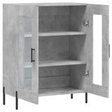 Sideboard Concrete Grey 69.5x34x90 cm Engineered Wood 827800
