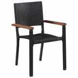 Dining Set Brown and Black 3067902
