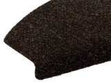 Self-adhesive Stair Mats 15 pcs Dark Brown 80 x 24.5 x 3.5 cm 42038670