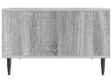 Coffee Table Grey Sonoma 90 x 50 x 40 cm Engineered Wood 894961