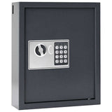 Digital Safe with Lock Dark grey 30 x 10 x 36.5 cm Steel 42011319