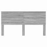 Headboard with Headboard Grey Sonoma 180 cm Engineered wood 887732