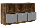 Sideboard with Drawer Smoked Oak 102 x 32 x 73.5 cm 8000520