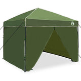 Canopy Tent Manual Green 243 x 243 x 251 cm Fabric 42007381