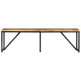 Bench 160x35x46 cm Solid Wood Mango 351683