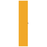 Storage Cabinet Mustard Yellow 90 x 40 x 200 cm Steel 3406175