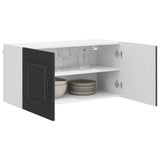 Dishwasher Panel Kalmar Black 80 x 31 x 40 cm Engineered Wood 884576
