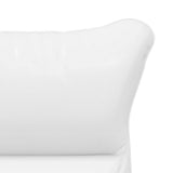 Armchair White 69 x 74 x 93 cm Artificial Leather 42001864