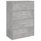 Sideboards 2 pcs Concrete Grey 60x31x84 cm Engineered Wood 3276584