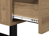 Bedside Cabinet Artisan Oak 40 x 40 x 66 cm Engineered Wood 882144