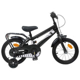 Kids Bike 12 Inches for 2-4 Years Old Black 42009354