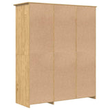 Wardrobe BODO Honey Brown 146 x 53.5 x 173 cm Engineered Wood 42023481
