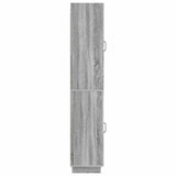 Cabinet Set 2 pcs Grey Sonoma Engineered Wood 3416796