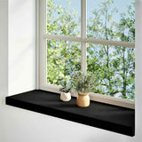 Window Sills 2 pcs Brown Black 80x30x2 cm Solid Wood Oak 4009190