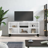TV Cabinet High Gloss White 103.5x30x50 cm Engineered Wood 826998