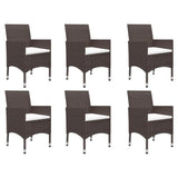 Garden Dining Set Brown Solid acacia wood Large Ergonomic 3095892