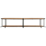 TV Cabinet 200x42x40 cm Solid Wood Acacia 4013495