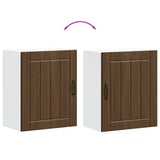 Kitchen Wall Cabinet Lucca Brown Oak Engineered Wood 853811