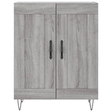 Highboard Grey Sonoma 69.5x34x180 cm Engineered Wood 3199719