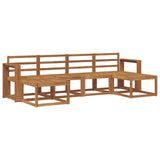 Outdoor Sofa Set 6 pcs Natural Engineered Wood 3366782