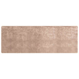 Rug Runner MARSA Sand 100 x 250 cm Polyester and PVC 42023121