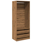 Wardrobe Artisian Oak 80x50x200 cm Engineered Wood 3307755