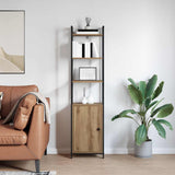 Book Cabinet Artisan Oak 40 x 24 x 161 cm Engineered Wood 883855