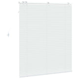 Venetian Blind White 110 x 130 cm 35 mm Solid Paulownia Wood 42015393