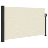 Retractable Side Awning Cream 120x500 cm 4004400
