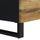 Sideboard with 2 Doors 80x33x75 cm Solid Wood Mango 352924