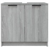 ZNTS Bathroom Cabinet Grey Sonoma 64.5x33.5x59 cm Engineered Wood 817064