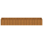Garden Raised Bed 479x100x69 cm Corten Steel 152006