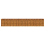 Garden Raised Bed 479x100x69 cm Corten Steel 152006
