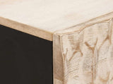Bedside Cabinet White 50 x 33 x 60 cm Solid Mango Wood 4017875