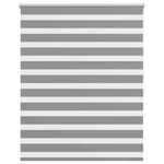 Zebra Blind 120 x 175 cm Grey 240215