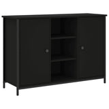 Sideboard Black 100x35x70 cm Engineered Wood 835514