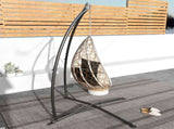 Hammock Chair Stand, Hanging Heavy Duty Metal Frame Hammock Stand with Chain, for Hanging Hammock T3398P314748