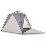 Beach Tent 4-Person Grey Quick Release Waterproof 4005307