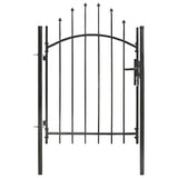 Garden Gate Woerden Steel 1x1 m Black 143058